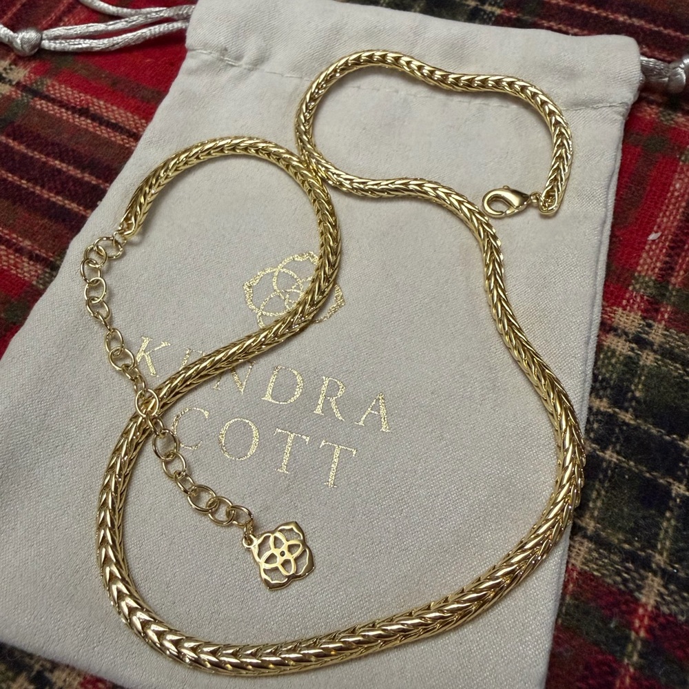 Kendra Scott Gold Chain Necklace